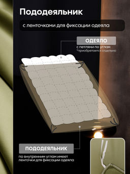 Комплект постельного белья Однотонный Сатин Премиум на резинке OCPR009 180*200*30;160*200*30;140*200*30 2 спальный 4 Наволочки