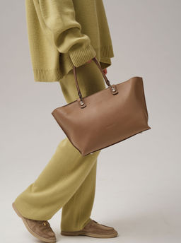 Сумка Deboro 31166 коричневый капучино