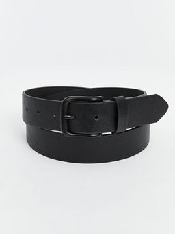 Deri G?r?n?ml? Erkek Kemer