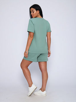 РАСПРОДАЖА Костюм (футболка+шорты)_913/оливковый - Ihomelux фото 14