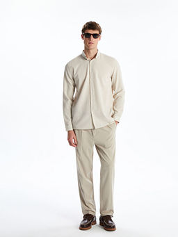 Slim Fit Uzun Kollu Erkek G?mlek