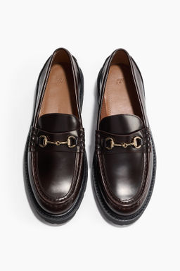 Mocasines con suela gruesa