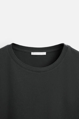 BASIC SLIM FIT T-SHIRT - Zara фото 68