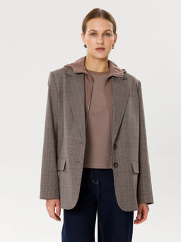 Жакет с капюшоном