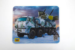 Коврик для мыши ZVEZDA "Панцирь С1", ткань + резиновое основание, 210*260*3мм (4083)