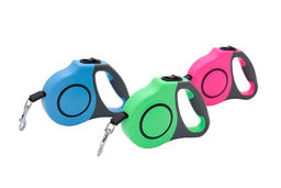 Поводок-рулетка для животных, 5м, в ассортименте 262672