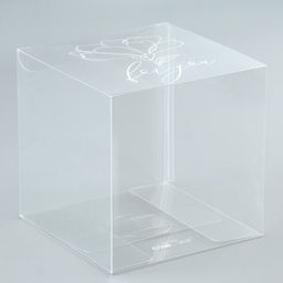 Цена за 2 шт. Коробка подарочная ПВХ, упаковка, «Расцветай», 12×12×12 см