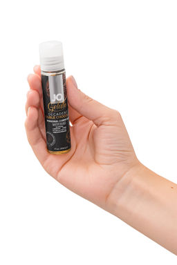 Съедобный лубрикант на водной основе JO Gelato Double Chocolate, со вкусом двойной шоколад, 30 мл