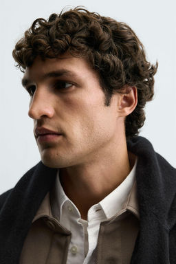 TEXTURED PADDED OVERSHIRT - Zara фото 6