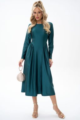 Платье Донна (изумрдный) - Эльза фото 19