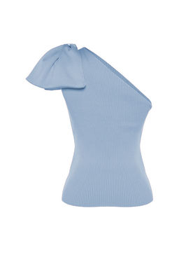 Trendyolmilla Pembe Tek Kol Fiyonk Detayl? Triko Bluz TPRSS22BZ0166 фото 18