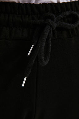 Siyah Basic Jogger Ince Orme Esofman Alt? Pantolon TWOAW21EA0194