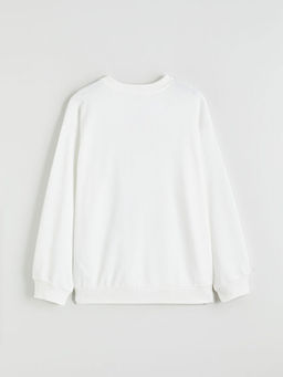 Bisiklet Yaka Kuromi Bask?l? K?z ?ocuk Sweatshirt