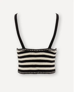 Блузка-топ фактурной вязки - Incity фото 5