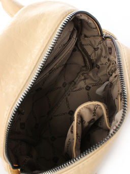 LACCOMA рюкзак Жизель-желто-бежевый эко кожа хлопок