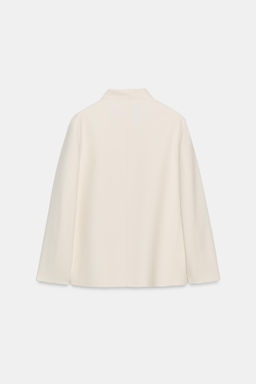 BLAZER CRUZADA ZW COLLECTION / Beige claro - Zara фото 3