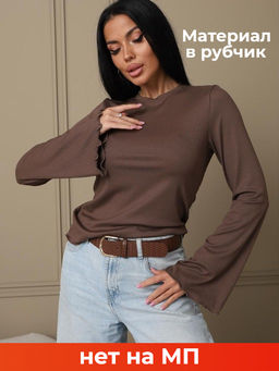 Лонгслив в рубчик мод.2028