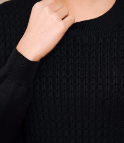 Джемпер #КТ24069, чёрный - Dommod фото 5