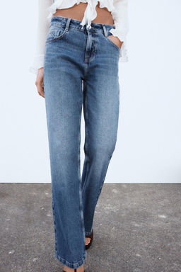 Z1975 HIGH-WAIST BOOT-CUT JEANS - Zara фото 2