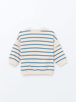 Bisiklet Yaka Erkek Bebek Sweatshirt - Waikiki фото 2