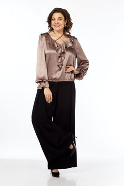 Блуза Olga Style С889 капучино