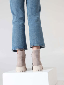 Ботинки EDART 228.V.1541 be. Каменный замша/шерсть - Ed'art фото 11