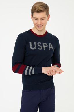U. S. Polo Assn / Мужской темно-синий свитер - U.s. polo assn фото 3