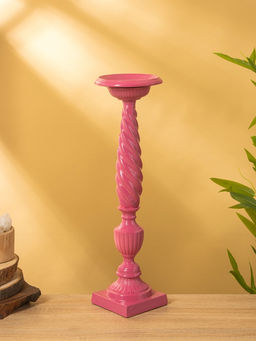 Подсвечник «Вдохновение», 12.5×12.5×42 см, алюминий