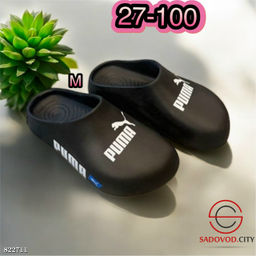 Сабо женские с надписью