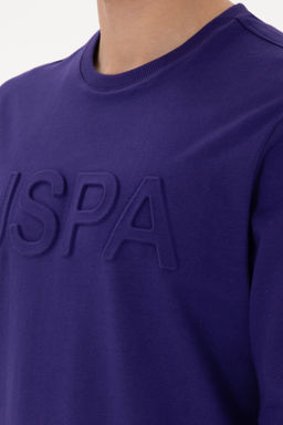 Erkek Mor Basic Sweatshirt - U.s. polo assn фото 14