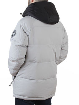 D6855 LT. GRAY Куртка мужская зимняя (200 гр. холлофайбер)