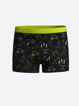 Bask?l? Erkek ?ocuk Boxer 3l? - Waikiki фото 2