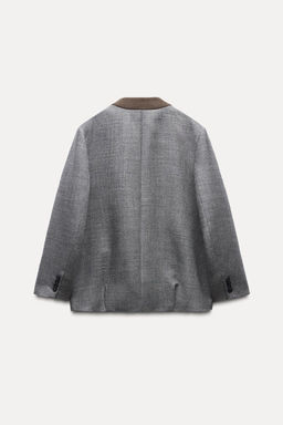 ZW COLLECTION 100% WOOL BLAZER - Zara фото 6