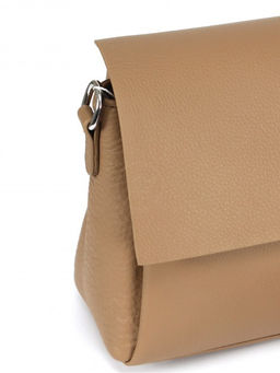 Сумка женская натуральная кожа GU 2066-91921, 3отд, плечевой ремень, бежевый SALE 264046 - Adelia фото 4