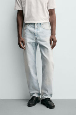 JEANS STRAIGHT FIT / Azul claro - Zara фото 2