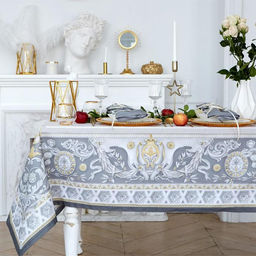 Скатерть Этель Classic style 220х145 см +/-3 см, 100% хлопок, саржа 190 г/м²