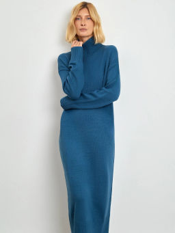 ЕМКА / Платье-кокон с шерстью - Emka фото 3