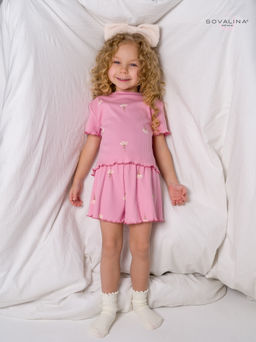 Пижама Элли астра на пудре - Sovalina фото 11