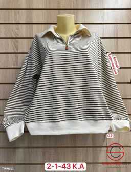 Кофта женская в мелкую полоску - Bruno фото 3