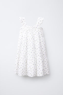 FLORAL EMBROIDERED DRESS
