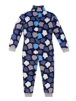 Комбинезон детский синий разводы