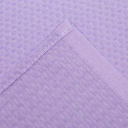 Полотенце вафельное банное Экономь и Я, 80х150 см, цвет сиреневый  фото 4