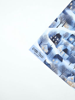 Набор упаковочной бумаги с наклейками «Новый год», 6 листов, 70 × 100 см