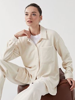 Oversize Kadife Kad?n G?mlek Tunik