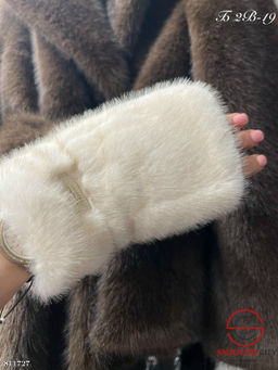 Митенки женские с мехом - Bruno фото 8