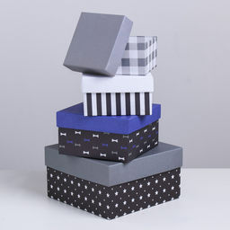 Набор подарочных коробок 10 в 1 Универсальный, 10.2 10.2 628.2 28.2 15 см - Дарите счастье фото 3