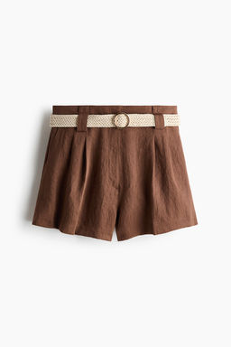 Pantal?n corto sastre con cintur?n - H&m фото 2