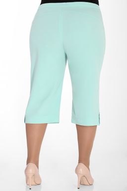 Капри женские мятного цвета plus size - Almond фото 2