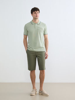 Polo Yaka Erkek Dokulu Ti??rt