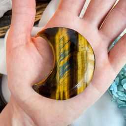 Месяц из Тигрового глаза - Радуга самоцветов фото 2